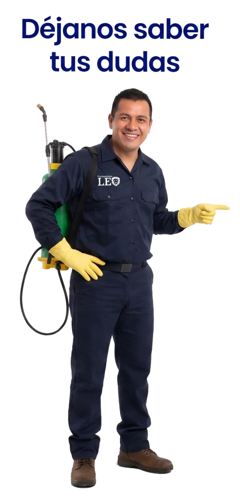 fumigador de fumigaciones leo